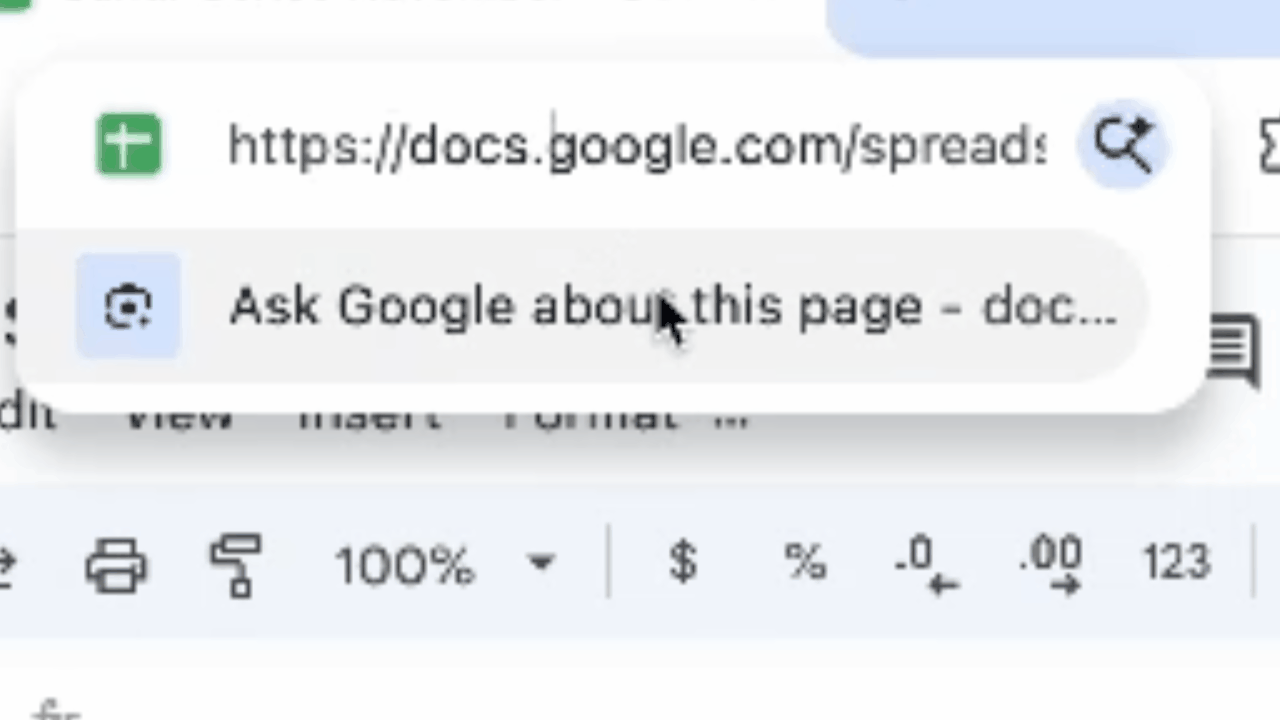 Google Sheets Docs Example